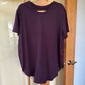 Skechers Heathered Purple Tee